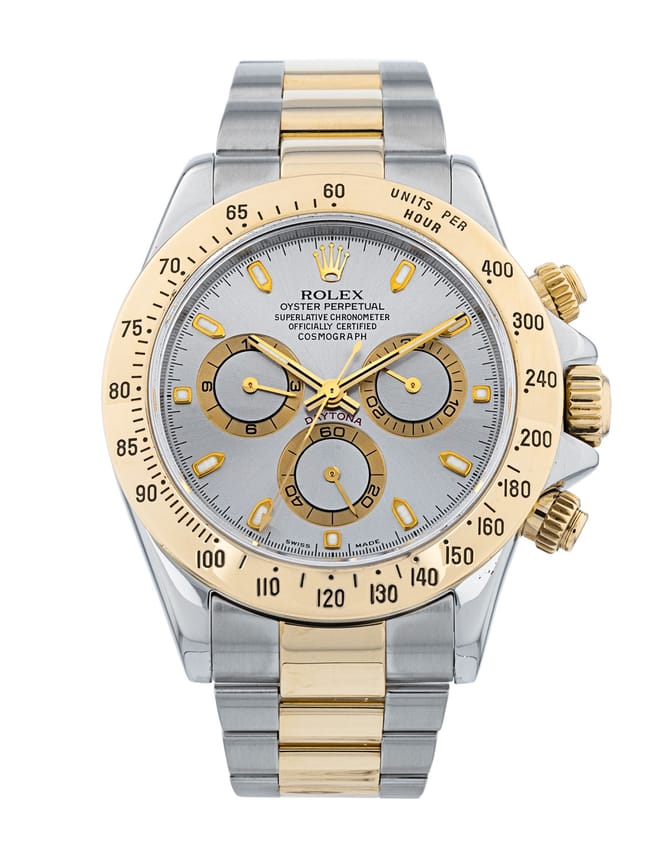 Rolex Daytona 116523 - Steel Baton Dial & Bracelet Strap