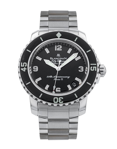 Blancpain Fifty Fathoms - Black Quarter Arabic Dial