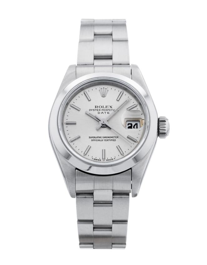 Rolex Datejust Lady - Silver Baton Dial & Bracelet Strap