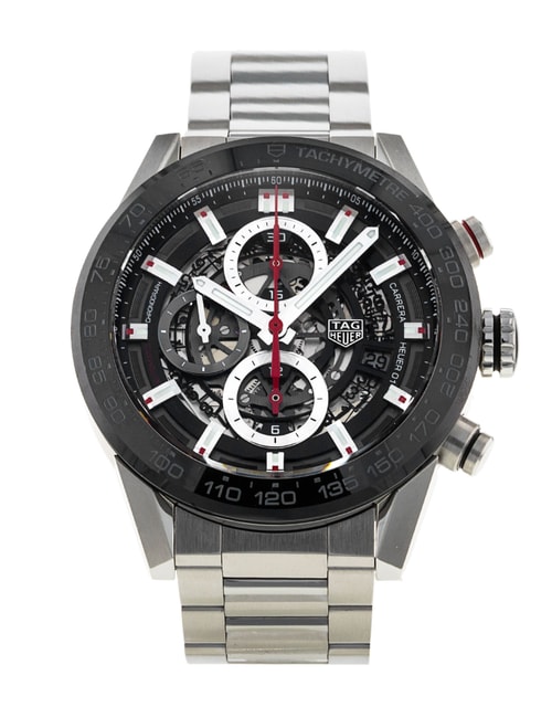 Pre-Owned Tag Heuer Carrera CAR201V.BA0714 Watch Pre-Owned Tag Heuer Carrera CAR201V.BA0714 Watch