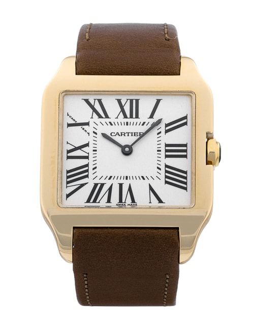 Pre-Owned Cartier Santos Dumont W2009351 Watch Pre-Owned Cartier Santos Dumont W2009351 Watch