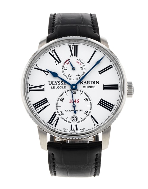 Pre-Owned Ulysse Nardin Marine 1183-310/40 Watch Pre-Owned Ulysse Nardin Marine 1183-310/40 Watch
