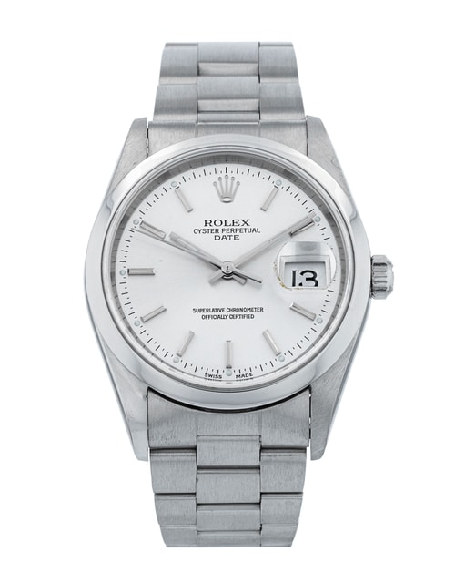 Pre-Owned Rolex Oyster Perpetual Date 15200 Watch Pre-Owned Rolex Oyster Perpetual Date 15200 Watch