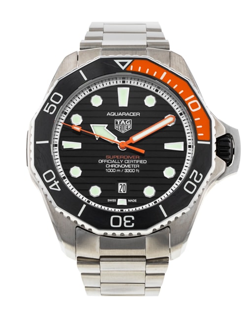 Pre-Owned Tag Heuer Aquaracer WBP5A8A.BF0619 Watch Pre-Owned Tag Heuer Aquaracer WBP5A8A.BF0619 Watch