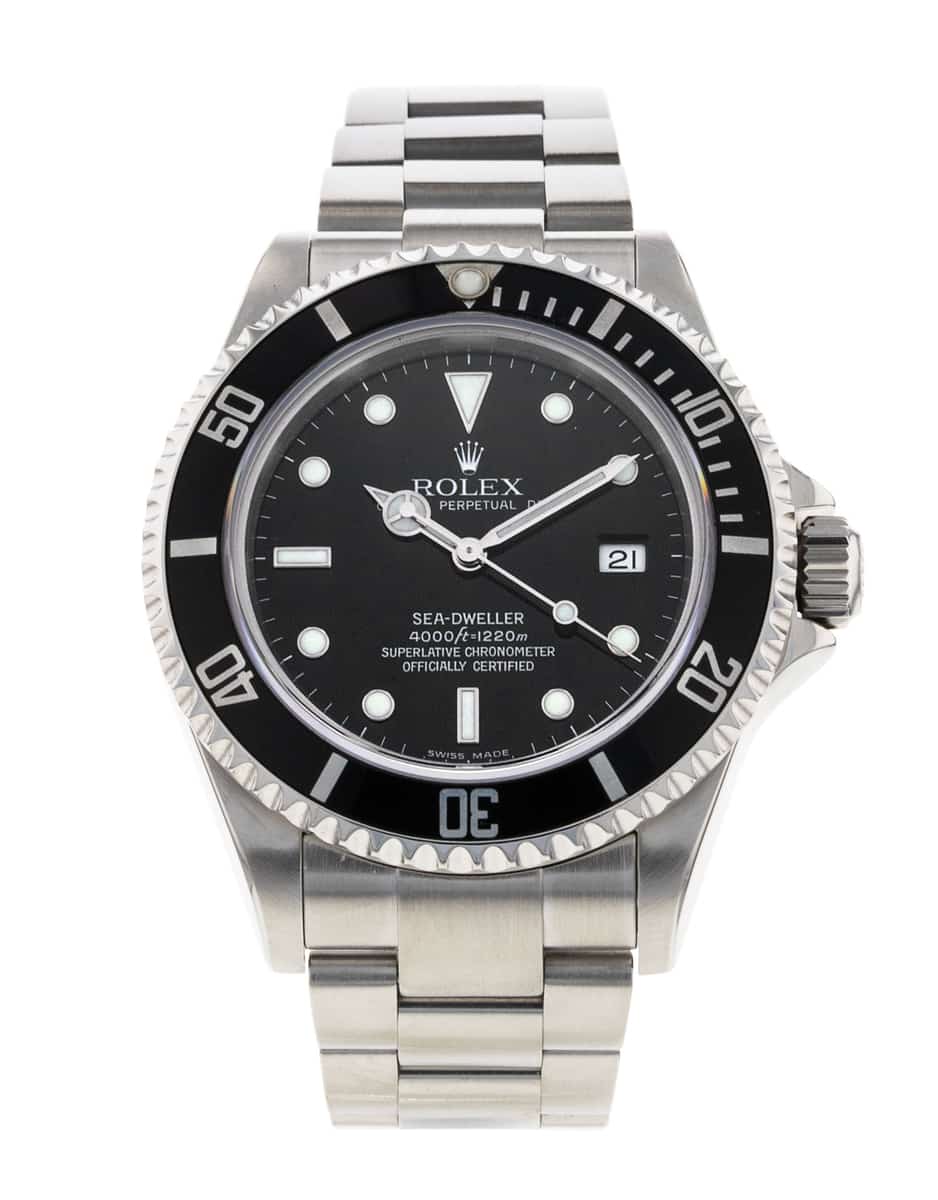 Rolex Sea-Dweller 16600 Black Dial Bracelet Strap - Main Image