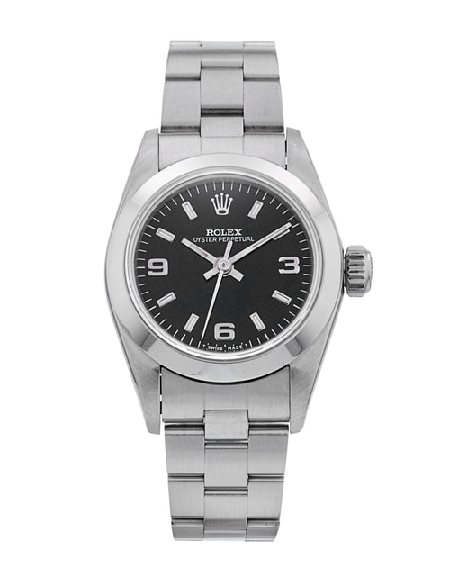 Pre-Owned Rolex Lady Oyster Perpetual 67180 Watch Pre-Owned Rolex Lady Oyster Perpetual 67180 Watch