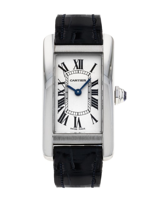 Pre-Owned Cartier Tank Americaine WSTA0016 Watch Pre-Owned Cartier Tank Americaine WSTA0016 Watch