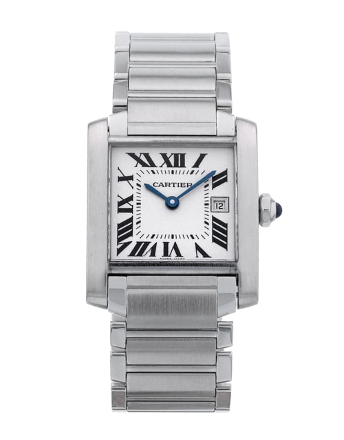 Pre-Owned Cartier Tank Francaise W51011Q3 Watch Pre-Owned Cartier Tank Francaise W51011Q3 Watch