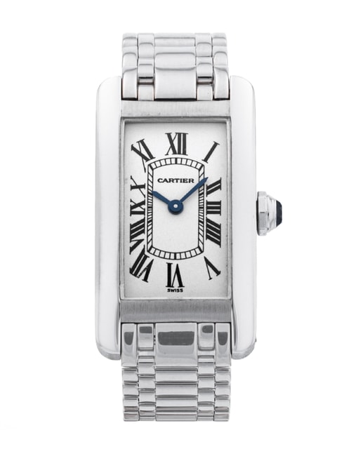 Pre-Owned Cartier Tank Americaine W26019L1 Watch Pre-Owned Cartier Tank Americaine W26019L1 Watch