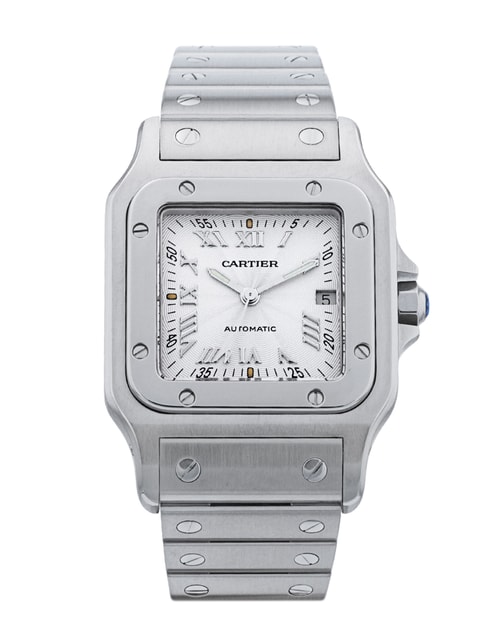 Pre-Owned Cartier Santos Galbee W20040D6 Watch Pre-Owned Cartier Santos Galbee W20040D6 Watch
