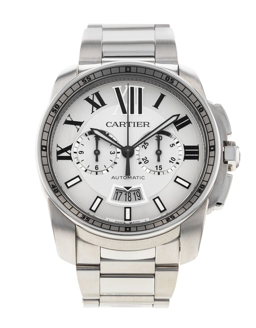 Pre-Owned Cartier Calibre De Cartier W7100046 Watch Pre-Owned Cartier Calibre De Cartier W7100046 Watch