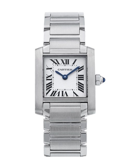 Gebrauchte Cartier Tank Francaise W51008Q3 Uhr Gebrauchte Cartier Tank Francaise W51008Q3 Uhr