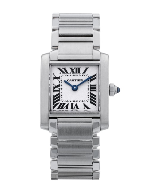 Gebrauchte Cartier Tank Francaise W51008Q3 Uhr Gebrauchte Cartier Tank Francaise W51008Q3 Uhr