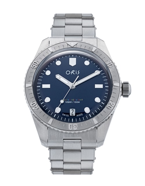 Pre-Owned Oris Divers 01 733 7771 4085-Set Watch Pre-Owned Oris Divers 01 733 7771 4085-Set Watch