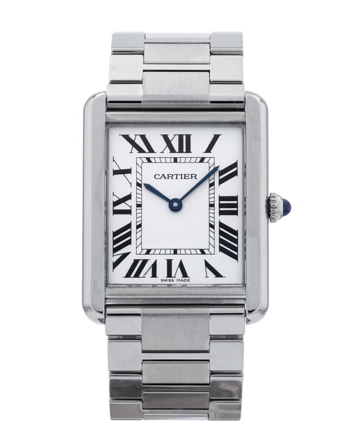 Pre-Owned Cartier Tank Solo W5200014 Watch Pre-Owned Cartier Tank Solo W5200014 Watch