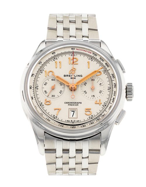 Pre-Owned Breitling Premier B01 AB0145 Watch Pre-Owned Breitling Premier B01 AB0145 Watch