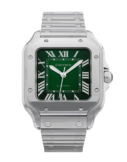 Pre-Owned Cartier Santos De Cartier WSSA0061 Watch Pre-Owned Cartier Santos De Cartier WSSA0061 Watch