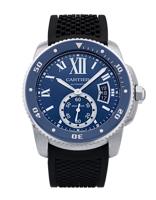 Pre-Owned Cartier Calibre De Cartier WSCA0010 Watch Pre-Owned Cartier Calibre De Cartier WSCA0010 Watch