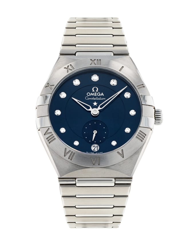 Omega Constellation Ladies - Blue Diamond Dial