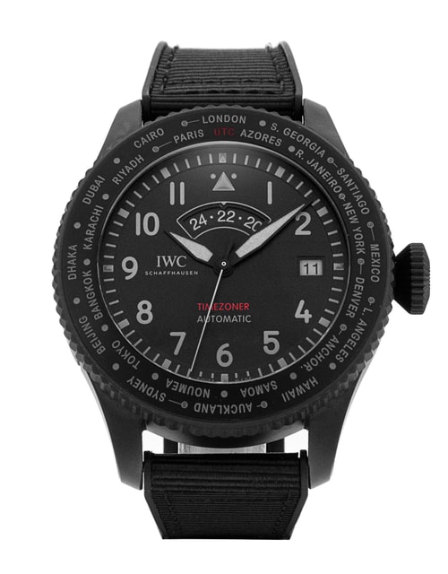 Pre-Owned IWC Pilot's Timezoner IW395505 Watch Pre-Owned IWC Pilot's Timezoner IW395505 Watch