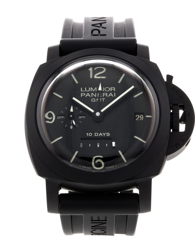 Panerai Luminor GMT - Black Quarter Arabic Dial