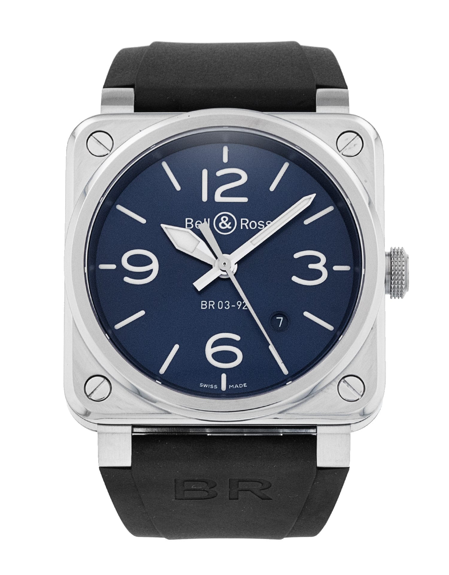 Bell and Ross BR03-92 BR0392-BLU-ST/SCA Thumbnail 1