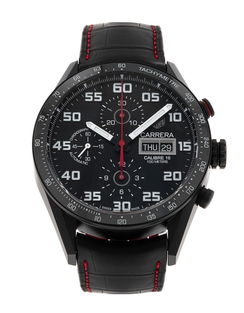 Pre-Owned Tag Heuer Carrera CV2A83.FC6393 Watch Pre-Owned Tag Heuer Carrera CV2A83.FC6393 Watch
