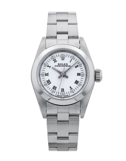 Pre-Owned Rolex Lady Oyster Perpetual 67180 Watch Pre-Owned Rolex Lady Oyster Perpetual 67180 Watch