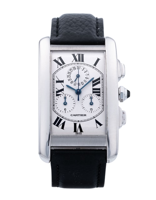 Gebrauchte Cartier Tank Americaine W2603356 Uhr Gebrauchte Cartier Tank Americaine W2603356 Uhr
