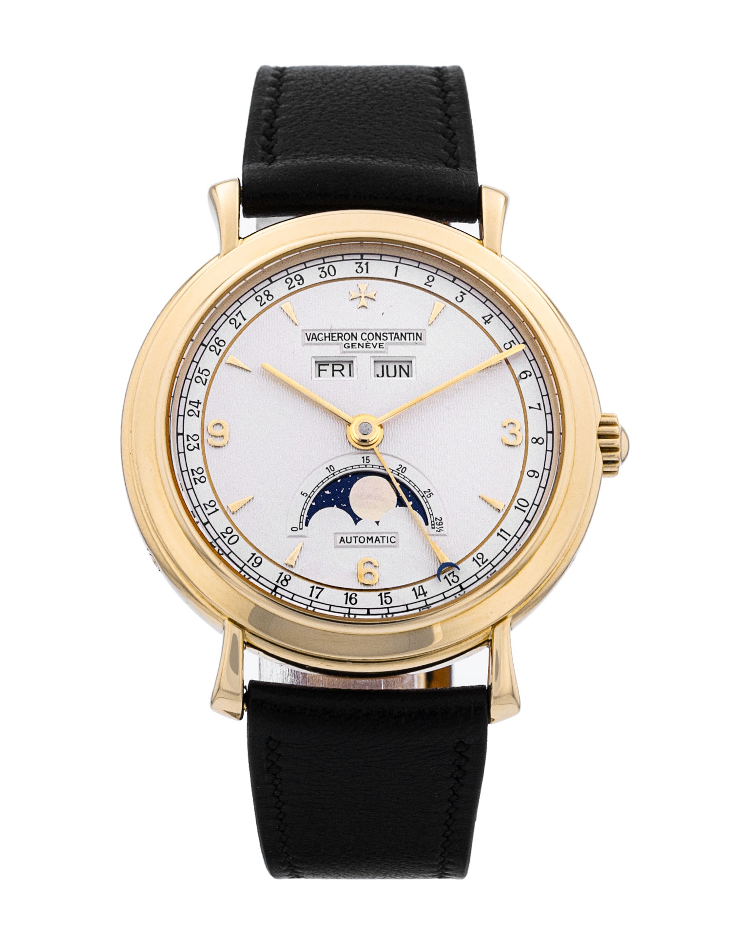 Vacheron Constantin Triple Calendar Moonphase Watch Vacheron