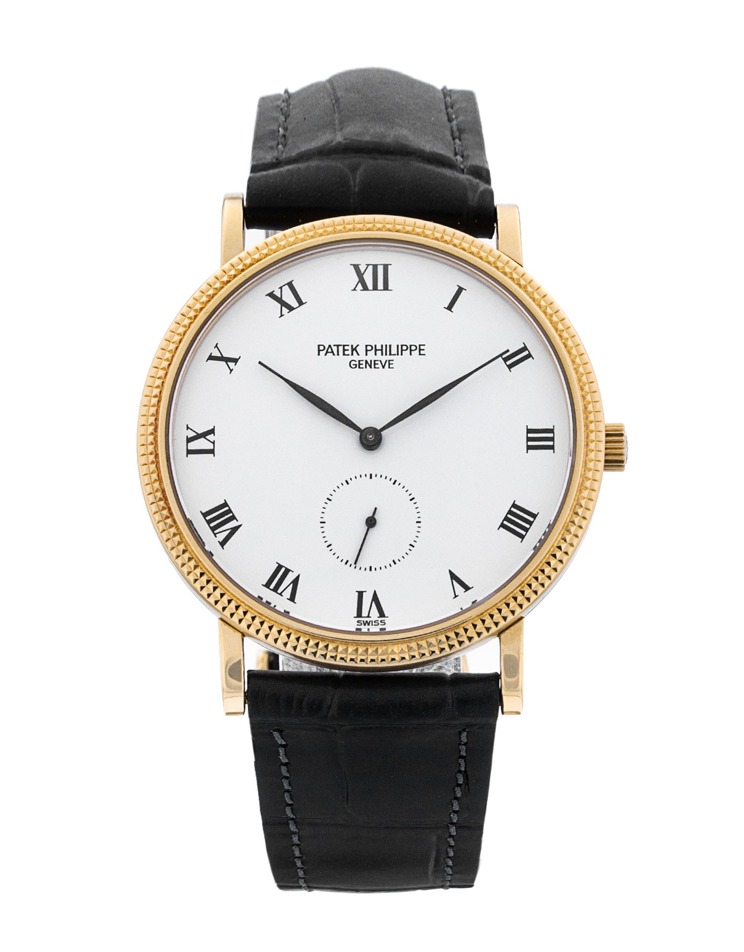 Patek Philippe Calatrava White Roman Numeral Dial