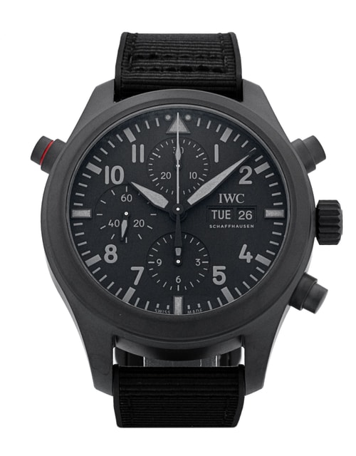 Pre-Owned IWC Pilot's Double Chrono IW371815 Watch Pre-Owned IWC Pilot's Double Chrono IW371815 Watch