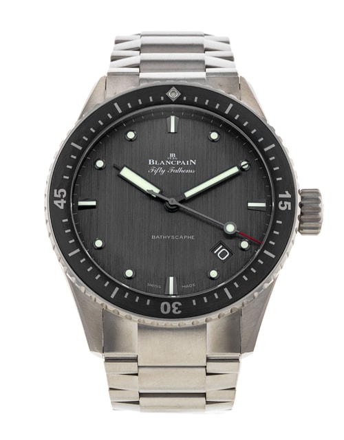 Pre-Owned Blancpain Fifty Fathoms 5000-1210-98S Watch Pre-Owned Blancpain Fifty Fathoms 5000-1210-98S Watch