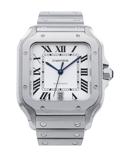 Pre-Owned Cartier Santos De Cartier WSSA0018 Watch Pre-Owned Cartier Santos De Cartier WSSA0018 Watch