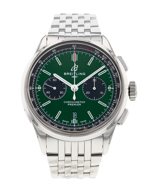 Pre-Owned Breitling Premier B01 AB0118 Watch Pre-Owned Breitling Premier B01 AB0118 Watch