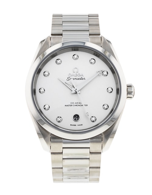 Pre-Owned Omega Aqua Terra 150m Ladies 220.10.38.20.52.001 Watch Pre-Owned Omega Aqua Terra 150m Ladies 220.10.38.20.52.001 Watch