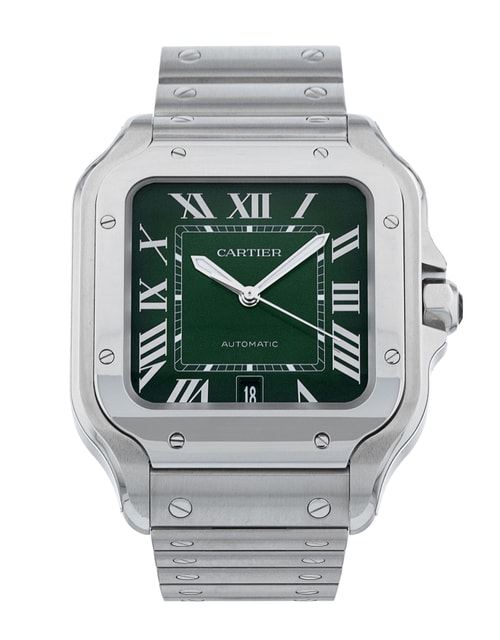 Pre-Owned Cartier Santos De Cartier WSSA0062 Watch Pre-Owned Cartier Santos De Cartier WSSA0062 Watch