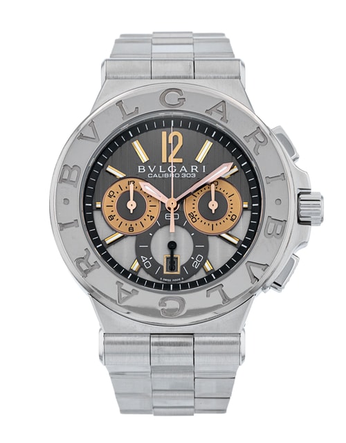 Pre-Owned Bvlgari Diagono Calibro DG42SWGCH Watch Pre-Owned Bvlgari Diagono Calibro DG42SWGCH Watch