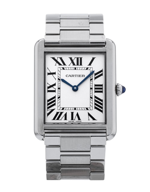 Pre-Owned Cartier Tank Solo W5200014 Watch Pre-Owned Cartier Tank Solo W5200014 Watch