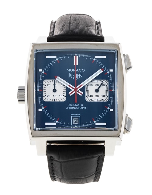 Pre-Owned Tag Heuer Monaco CAW211P.FC6356 Watch Pre-Owned Tag Heuer Monaco CAW211P.FC6356 Watch