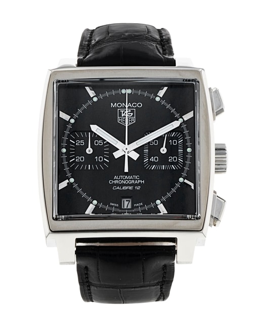 Pre-Owned Tag Heuer Monaco CAW2110.FC6177 Watch Pre-Owned Tag Heuer Monaco CAW2110.FC6177 Watch