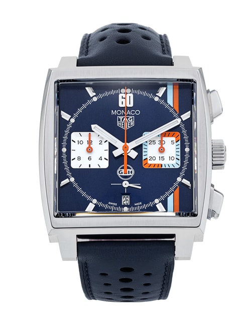 Pre-Owned Tag Heuer Monaco CBL2115.FC6494 Watch Pre-Owned Tag Heuer Monaco CBL2115.FC6494 Watch
