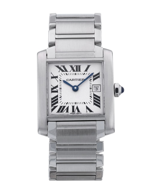 Pre-Owned Cartier Tank Francaise W51011Q3 Watch Pre-Owned Cartier Tank Francaise W51011Q3 Watch
