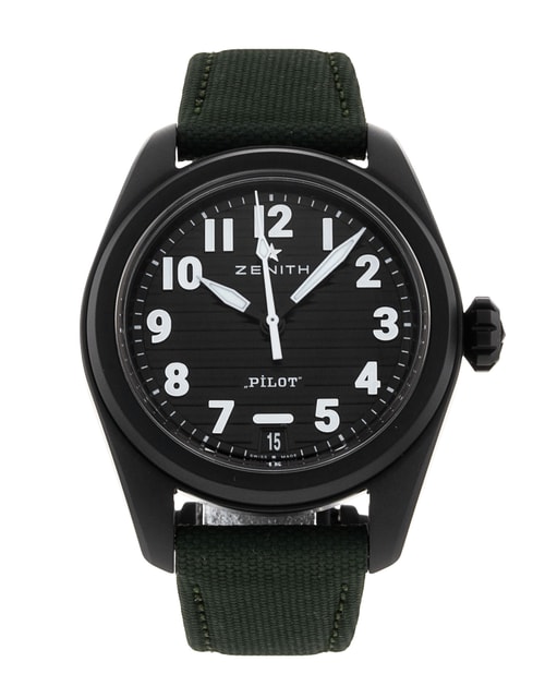 Pre-Owned Zenith Pilot 49.4000.3620/21.I001 Watch Pre-Owned Zenith Pilot 49.4000.3620/21.I001 Watch