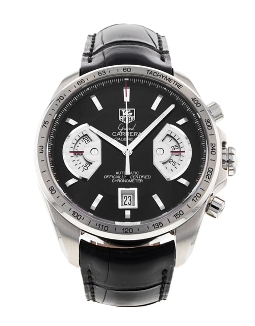 Pre-Owned Tag Heuer Grand Carrera CAV511A.FC6225 Watch Pre-Owned Tag Heuer Grand Carrera CAV511A.FC6225 Watch