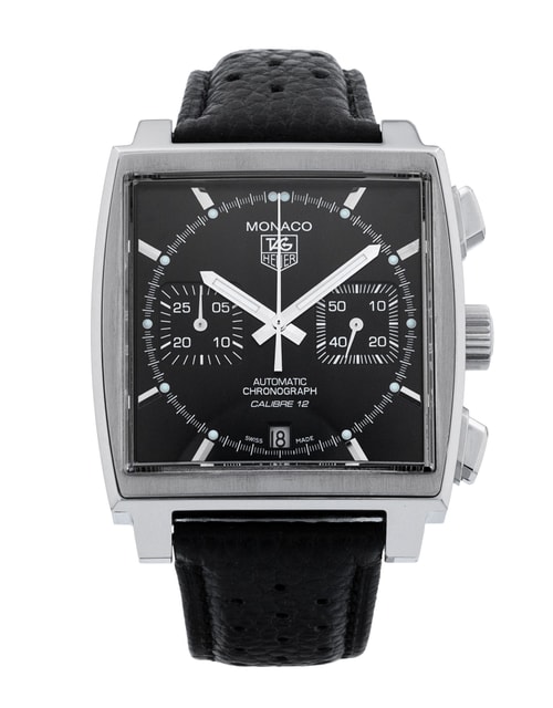 Pre-Owned Tag Heuer Monaco CAW2110.FC6177 Watch Pre-Owned Tag Heuer Monaco CAW2110.FC6177 Watch