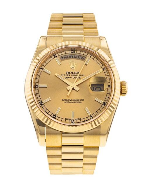 Pre-Owned Rolex Day-Date 118238 Watch Pre-Owned Rolex Day-Date 118238 Watch