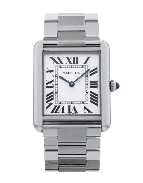 Pre-Owned Cartier Tank Solo W5200014 Watch Pre-Owned Cartier Tank Solo W5200014 Watch