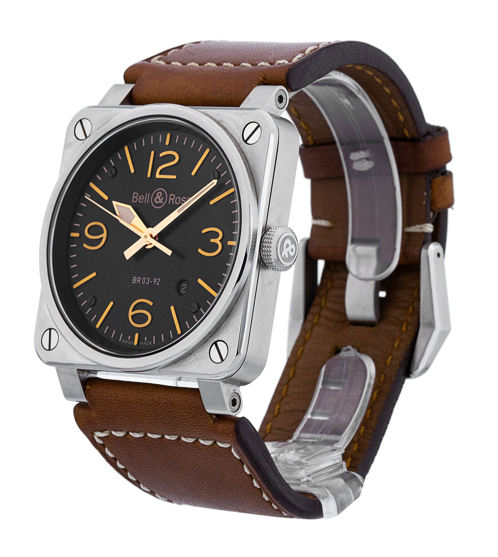 Bell and Ross BR03-92 BR0392-HERITAGE-CE Thumbnail 2