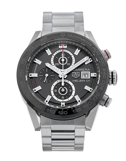 Pre-Owned Tag Heuer Carrera CAR201W.BA0714 Watch Pre-Owned Tag Heuer Carrera CAR201W.BA0714 Watch